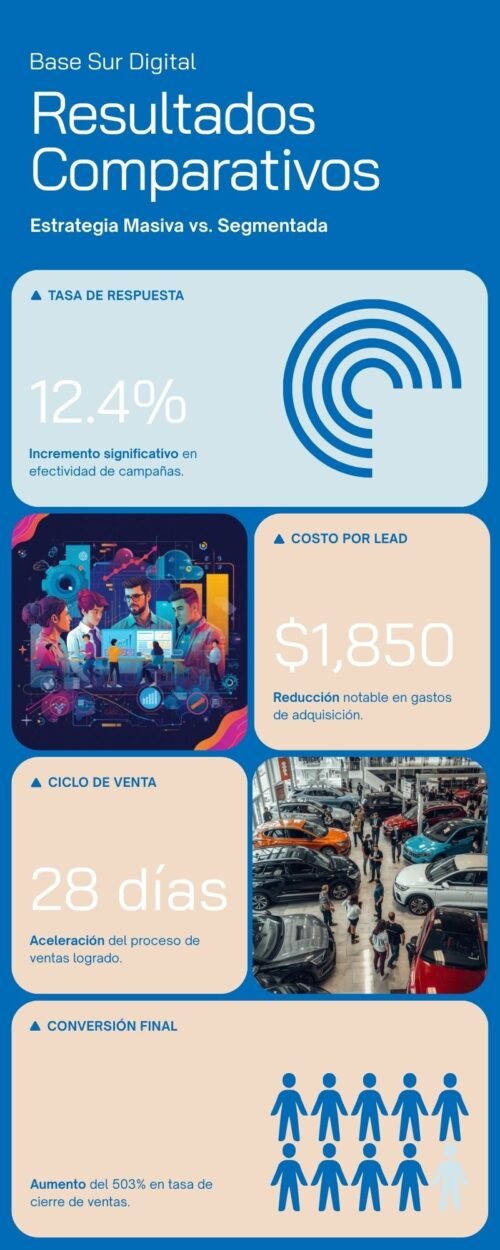 Infografía Comparativa bases Segmentadas