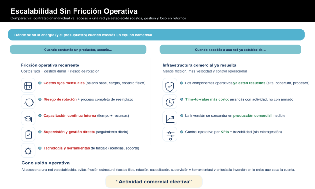 Escalabilidad sin friccion