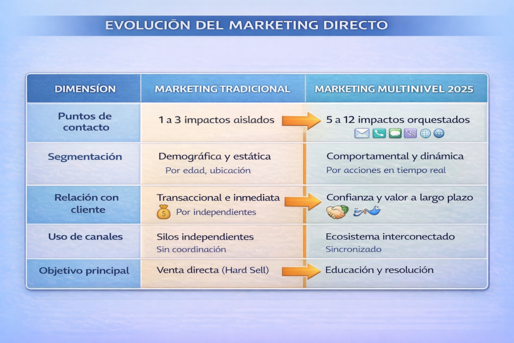 Evolucion del Marketing Directo